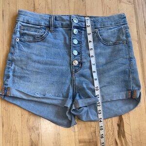 American Eagle Outfitters Light Blue Jean Shorts
